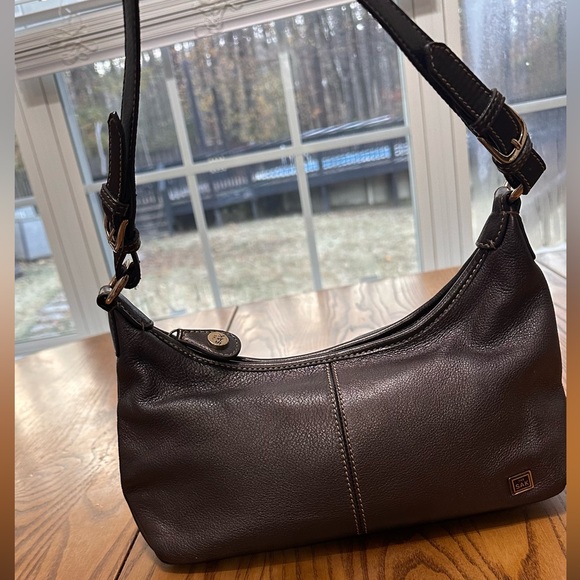 The Sak Handbags - The Sak Dark Brown Leather Shoulder Bag